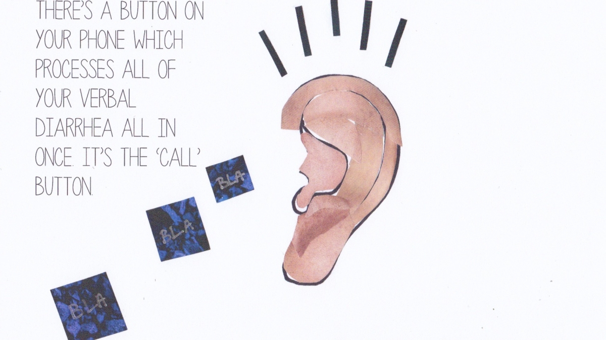 collage oor met geluid